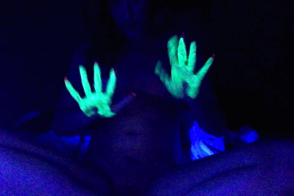 Dildo Fucking, Finger Fucking, Finger Brushing, Amateur amber fun first blacklight video ManyVids