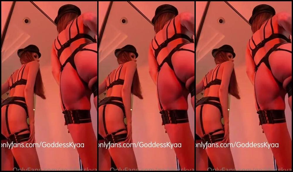 Goddess Kyaa Nicknamed Goddesskyaa Onlyfans Technicolor Seduction Three Sensual Mindfucking Minutes Of Gorgeous Body Worship In Strappy Black