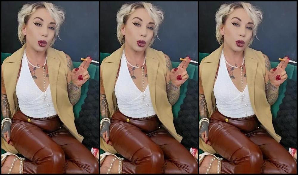 Queen Kinkerbell Nicknamed Kinkerbell23 Onlyfans Do You Love Seeing My Glossy Lips Locked Around A Cigarette Especially When Its Strong Tasty