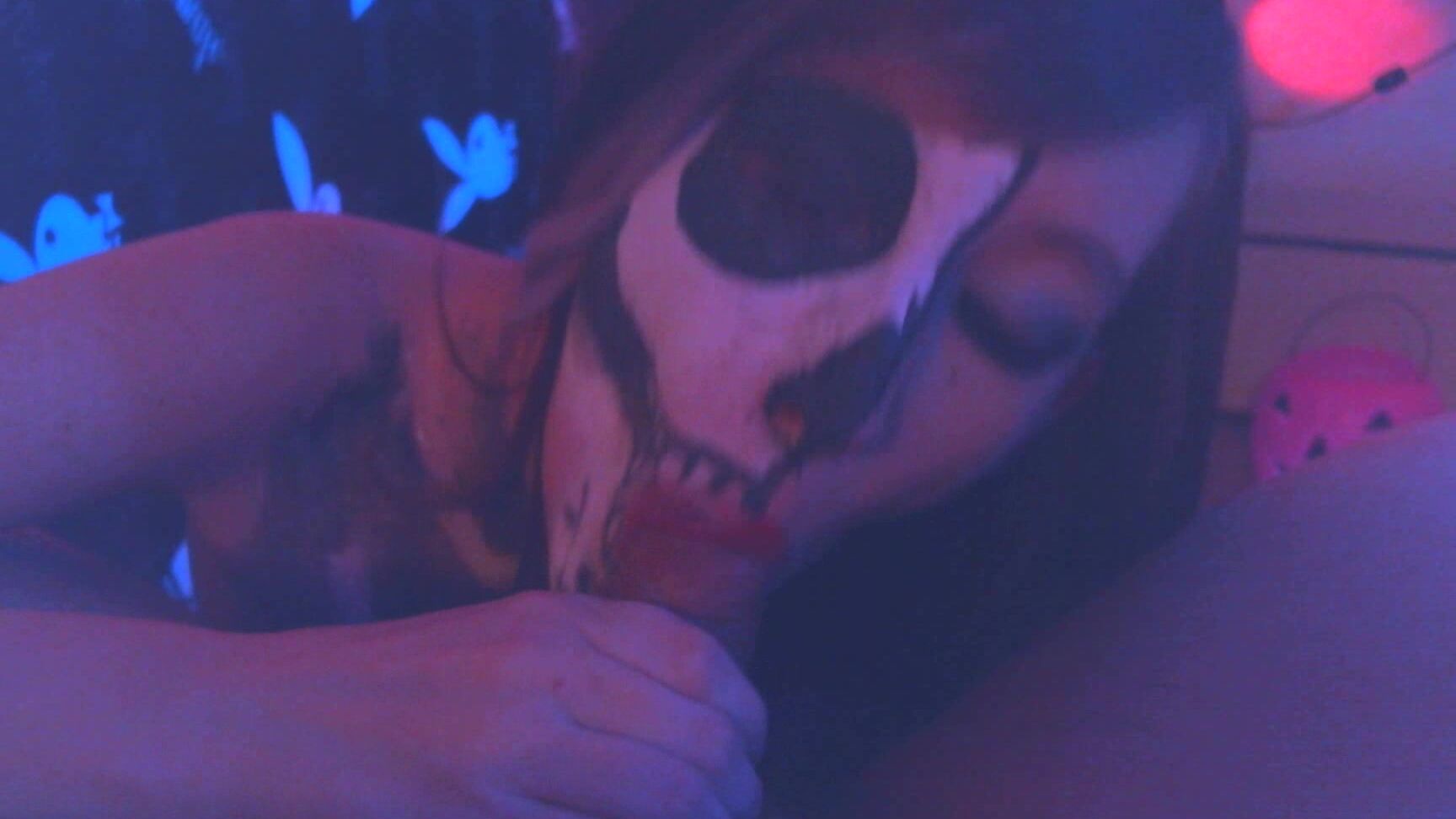 Blowjob, Body Painting, Cock, Facials, POV sirenia pov skull fucking facial ManyVids