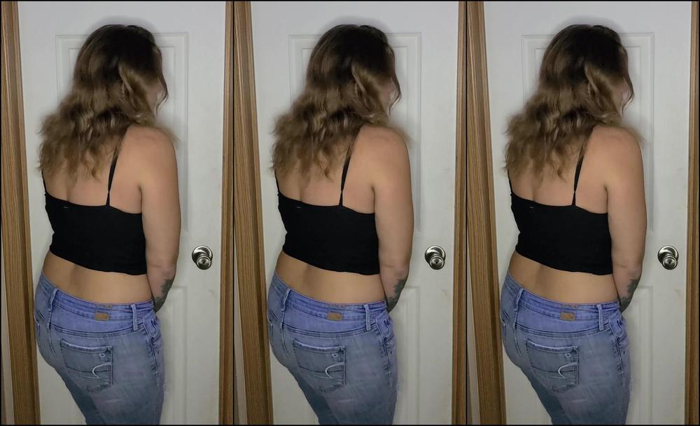 "KittyUV" desperation, humiliation, jeanspantswetting, pee, wetandmessy pissing in my jeans Manyvids