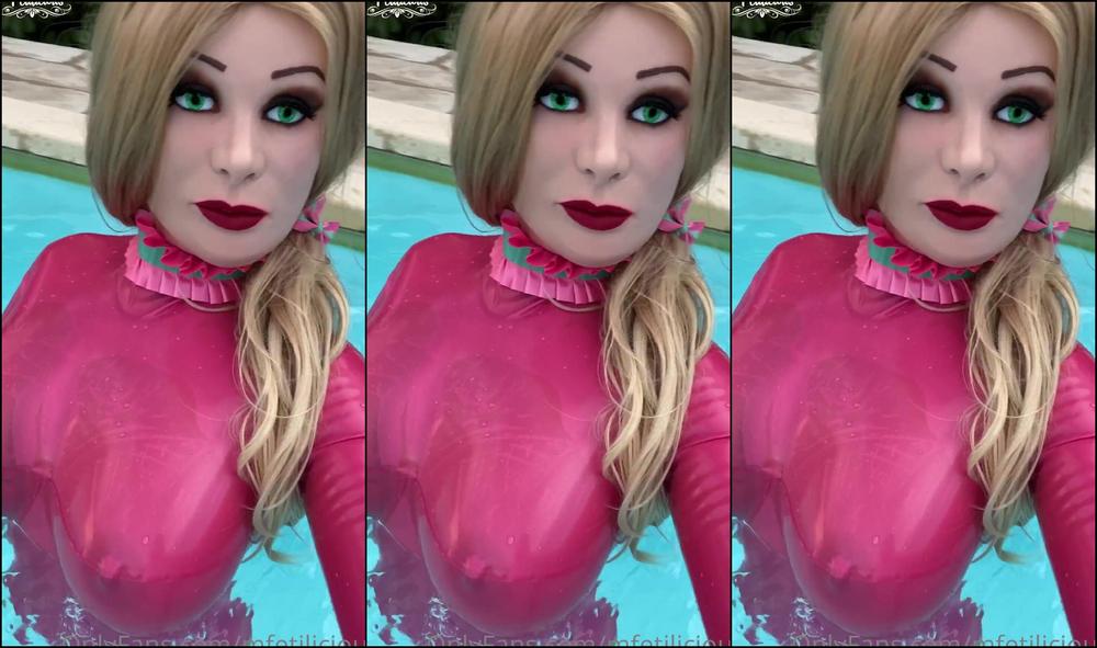 Mfetilicious Rubberdoll Party In The South Of France Me Wearing My Dita Mask And Christel