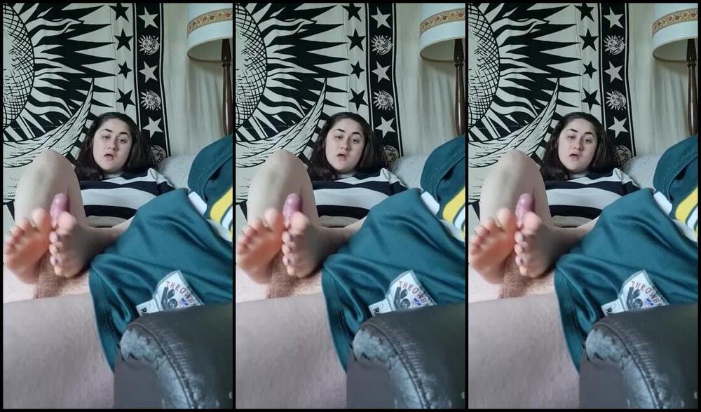 The Foot Dungeon Nicknamed The Foot Dungeon Onlyfans I Want You To Slobber Over My Cock Whilst Millie Jams It In Your Mouth With Her Soles Say Thank You