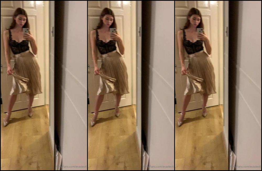 Eva De Vil Video Testing Outfits For My Photoshoot October