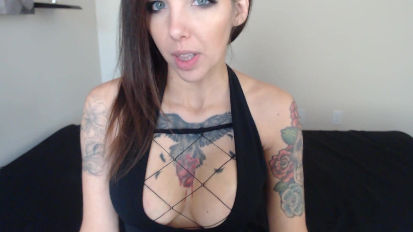 Stella Von Savage Cleavage Addiction Joi Edging