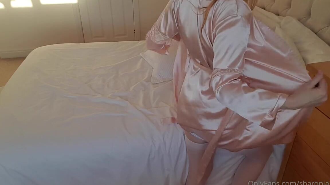 Sharon Janney aka sharonjanney OnlyFans - Silk robe and panties  OnlyFans
