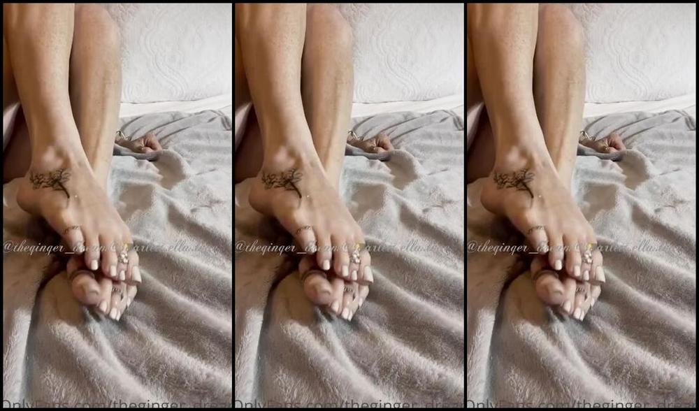 Thegingerdream Nicknamed Theginger Dream Onlyfans Watch Me Drizzle Oil On My Legs And Feet While I Rub It In Slowly