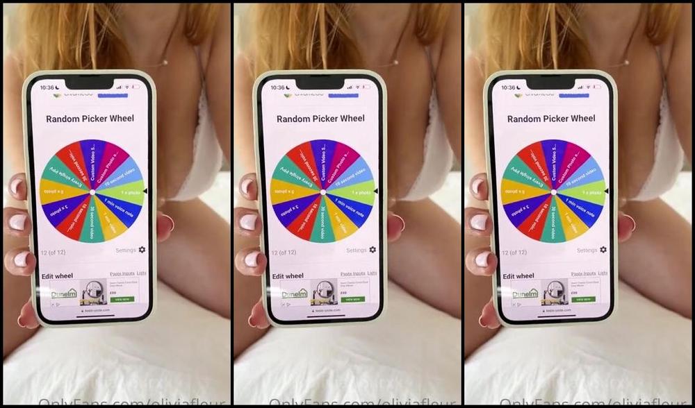 Oliviafleur X 06 09 2022 Onlyfans Video Thought Id Share With You The Kind Of Video You Get When You Play My Spin