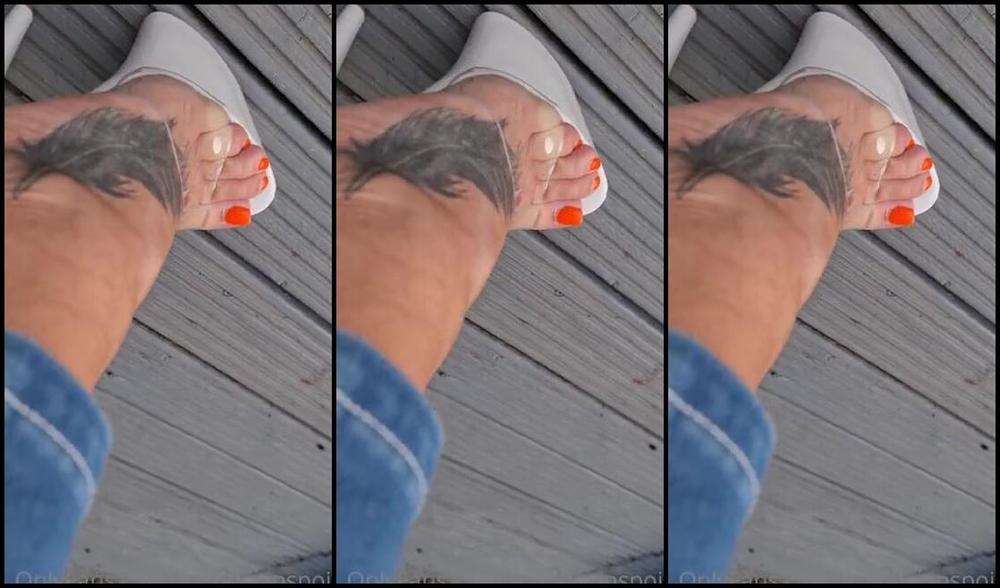 Maddison Spoilt Nicknamed Maddisonspoilt Onlyfans What Do You Think Of My New Shoes Powerful Arent They