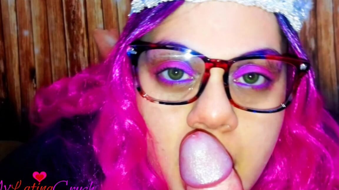 Blow Jobs, Blowjob, Cum In Mouth, Cum Play, Eye Glasses mylatinacrush mylatinacrush purple suckduction ManyVids