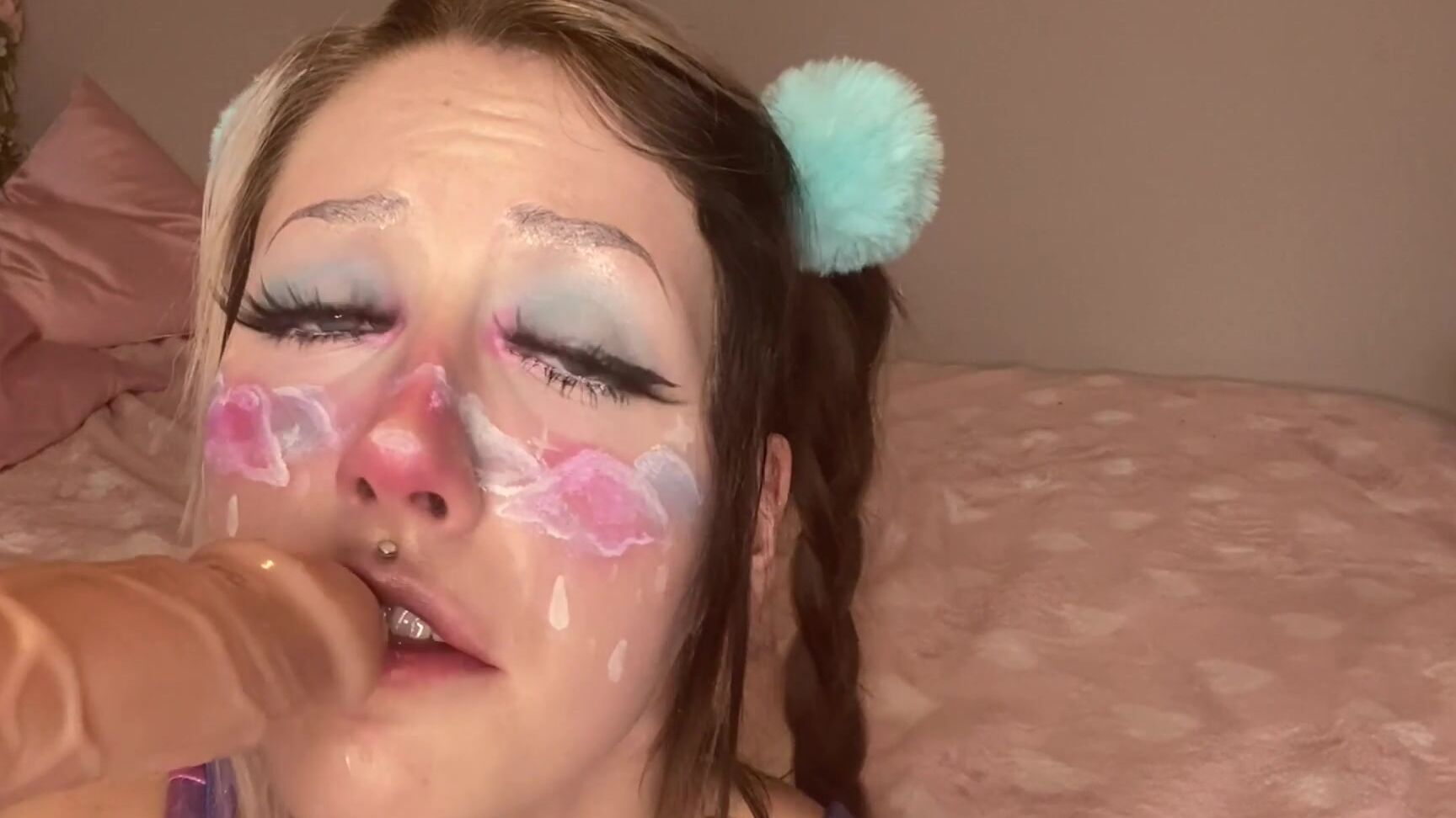 Pink Drip Taboo Rave Girl Does Daddy A Favour