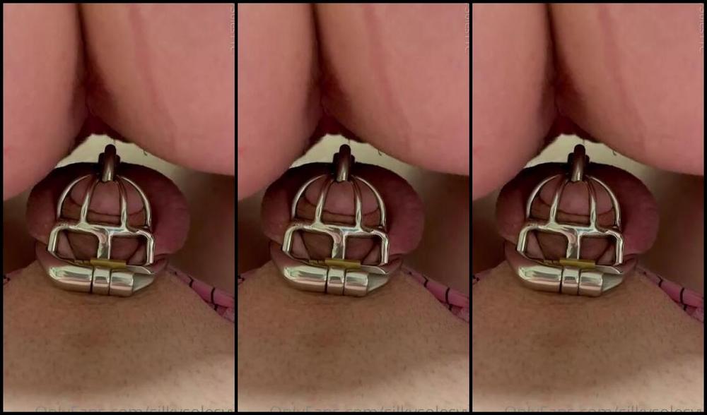 Silkysolesyyc Onlyfans A Really Sexy Chastitycream Pie Tease And Denial Video I Love Coming To Bed Right After Spending