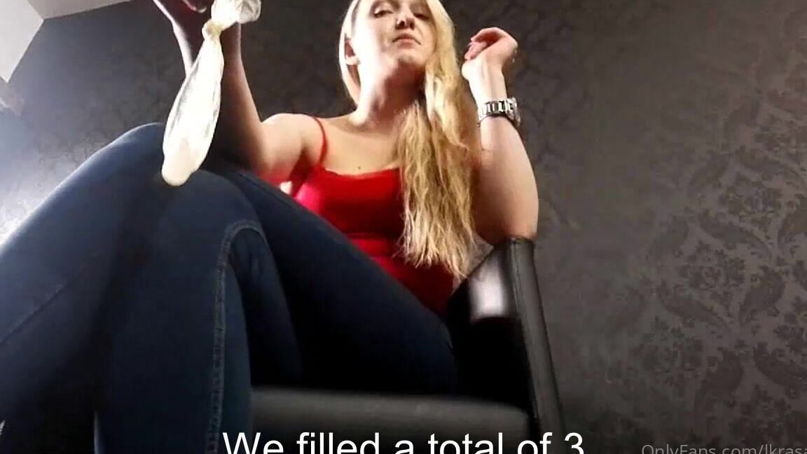 lkrasaviza 07 11 2021 2268083613 cum therapy sperma therapie your cum therapy announcement 3 very big cumloads of my passionate lover are waiting for you swallow bag order your are going to get my personal Onlyfans