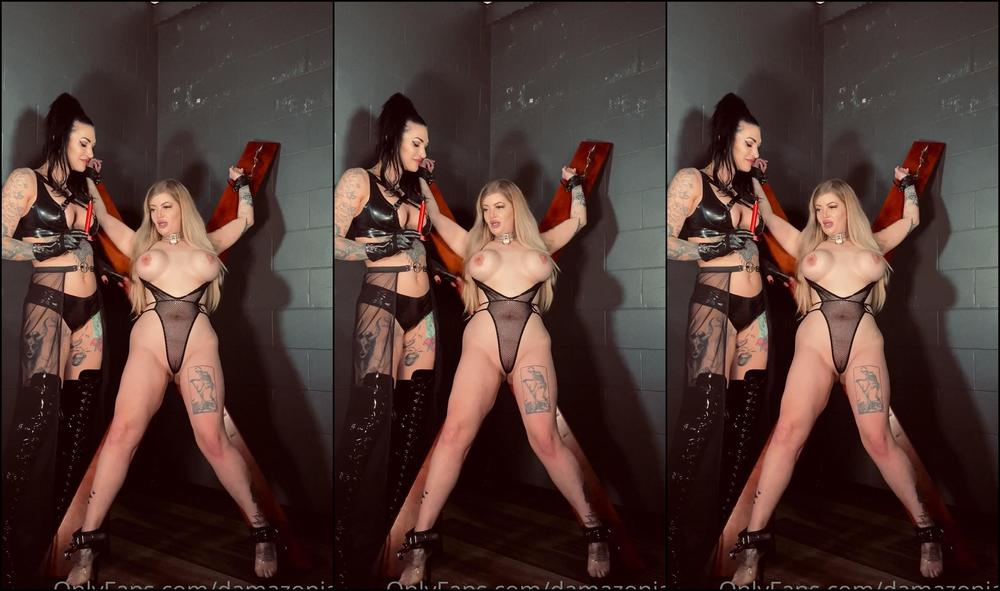 Damazonia She S Tied Up And Ready For Anything I Wanna Do To Her So I Decide To Warm Up Pallo