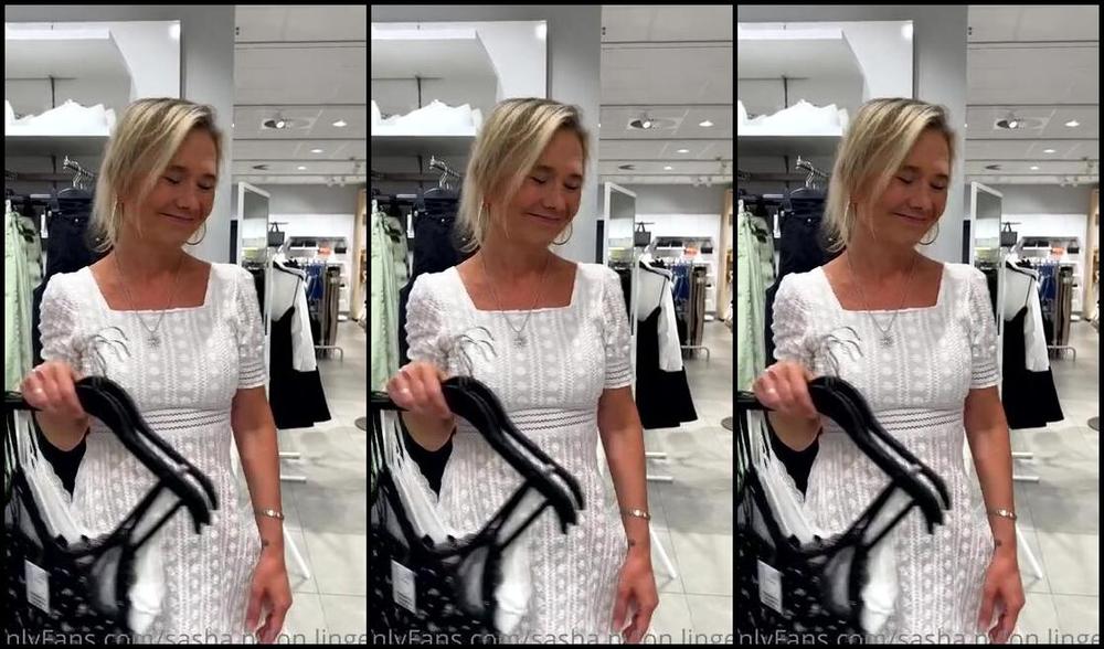 Sasha Nylon Lingerie Onlyfans Hab Es Nicht Ausgehalten Musste Mich Von Dem Schwarzen In Der H M Umkleide Ficken Lassen I Couldp