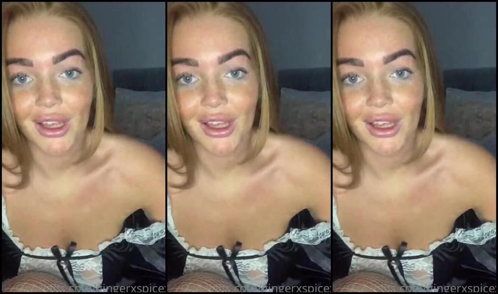 Gingerxspicex Minute Naughty Maid Pussy And Anal Fuck Video With Guests Toys