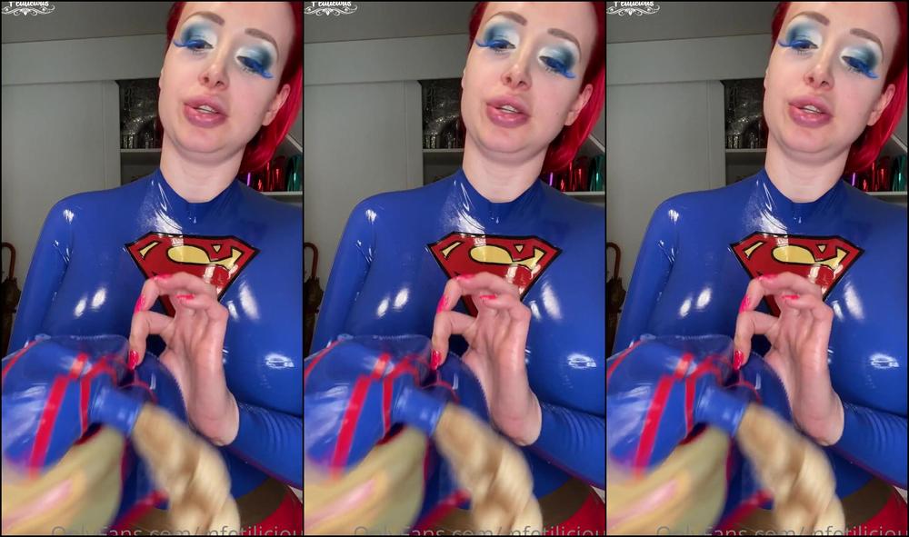 Mfetilicious Today I M Wearing My Supergirl Outfit I Edited This Video Right After I Got Dressed So