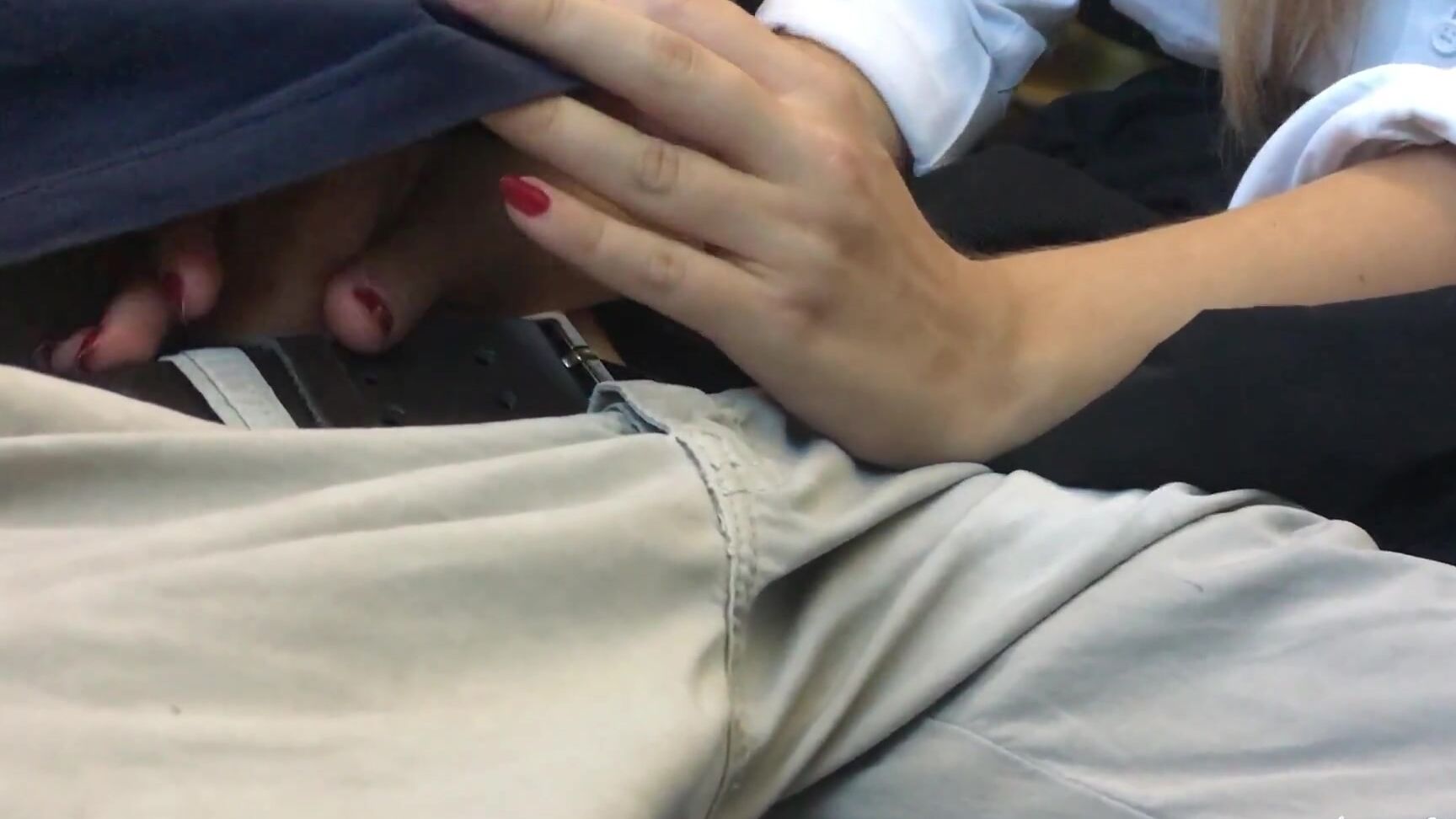 LucaWMia 033 We Fuck on the Plane ¡ very Risky Facial_LucaWMia PornHubPremium