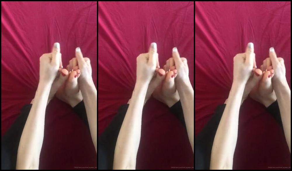 Red Queen Nicknamed Red Queen 94 Femdom 04 05 2020 Onlyfans Video I Need My Lotion On My Feet