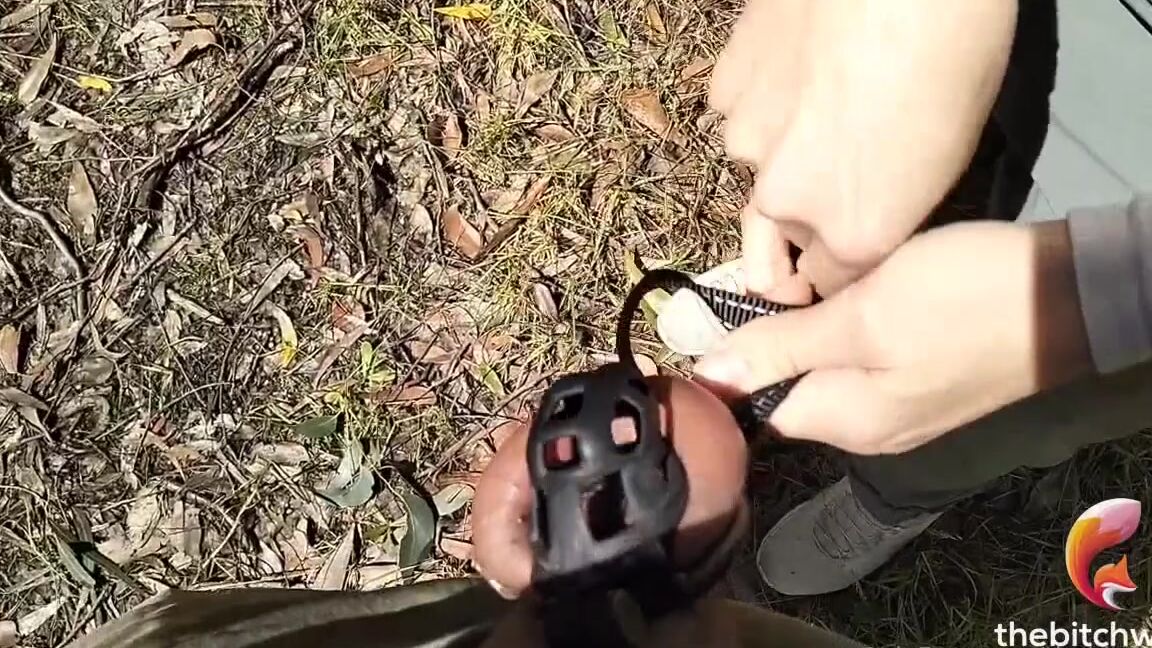 Thebitchwife Onlyfans Taking My Slave On A Bushwalk