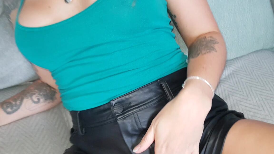 JOI, Leather, Camel Toe, PAWG, Ass adreena winters leather cameltoe ManyVids