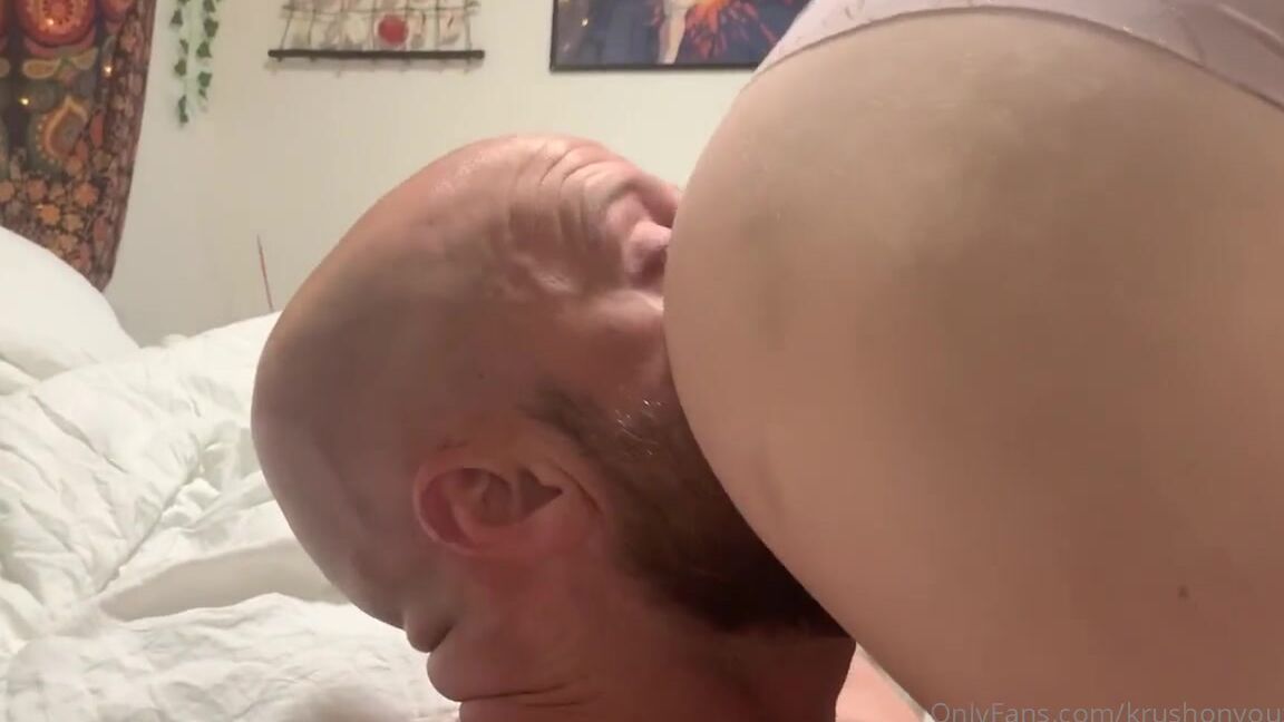 Krushonyouxoxo Onlyfans Stomping On His Pathetic Balls Barefoot While He Fingers And Eats My Pussy All While Being Quiet