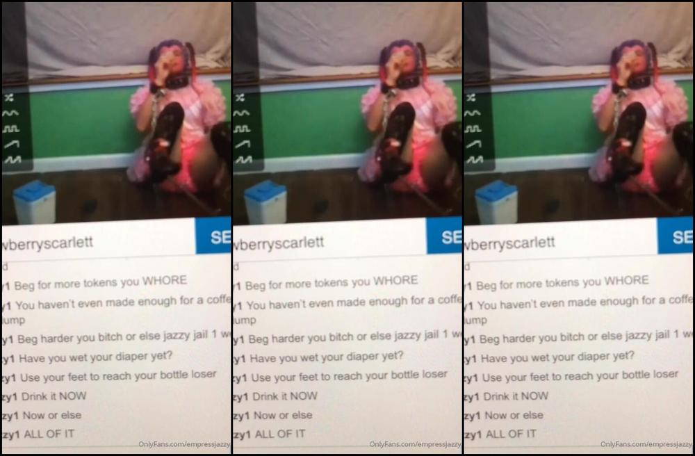 Empressjazzy Video Minute Video Footage Of Public Humiliation Session