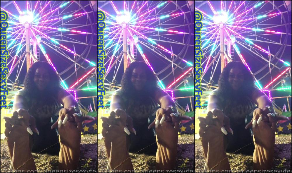 Queensizesexyfeet At The Fair Or Carnival Whatever You Call It You Already Know Nowhere Is Safe When It Co