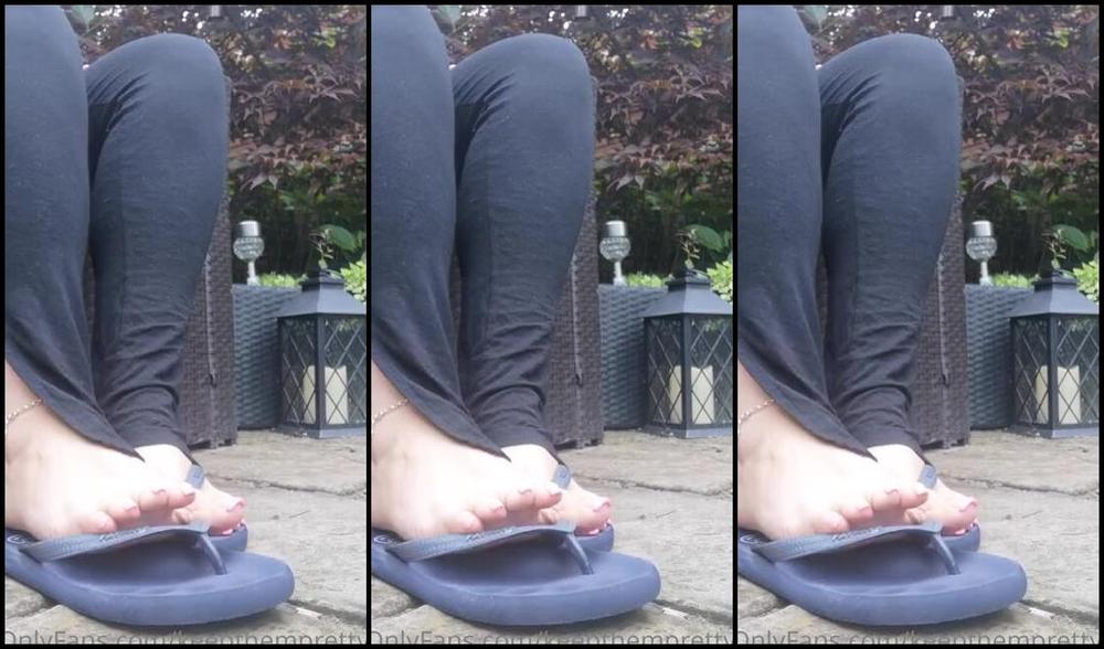 Ktp Nicknamed Keepthemprettyx Foot Fetish 09 04 2021 Onlyfans Video Flip Flop Play I Imagine Me Noticing You Watching My Feet So I Start To