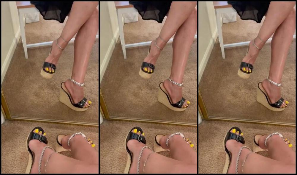 Sexyfeet47 Onlyfans Good Morning Ready For Your Wedge Wednesday Motivation