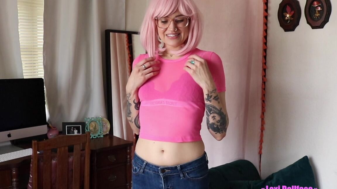 Lexi Dollface Sheer Shirt Joi