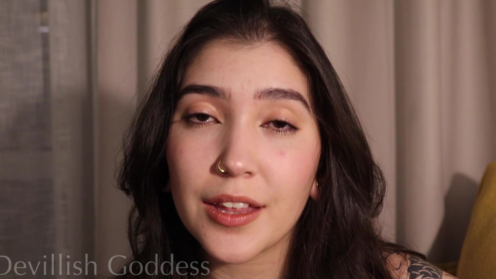 "devillishgoddess" chastity, femdompov, fishnets, goddessworship, keyholdingandchastity, sfw Chastity Challenge by Devillish Goddess Ileana manyvids