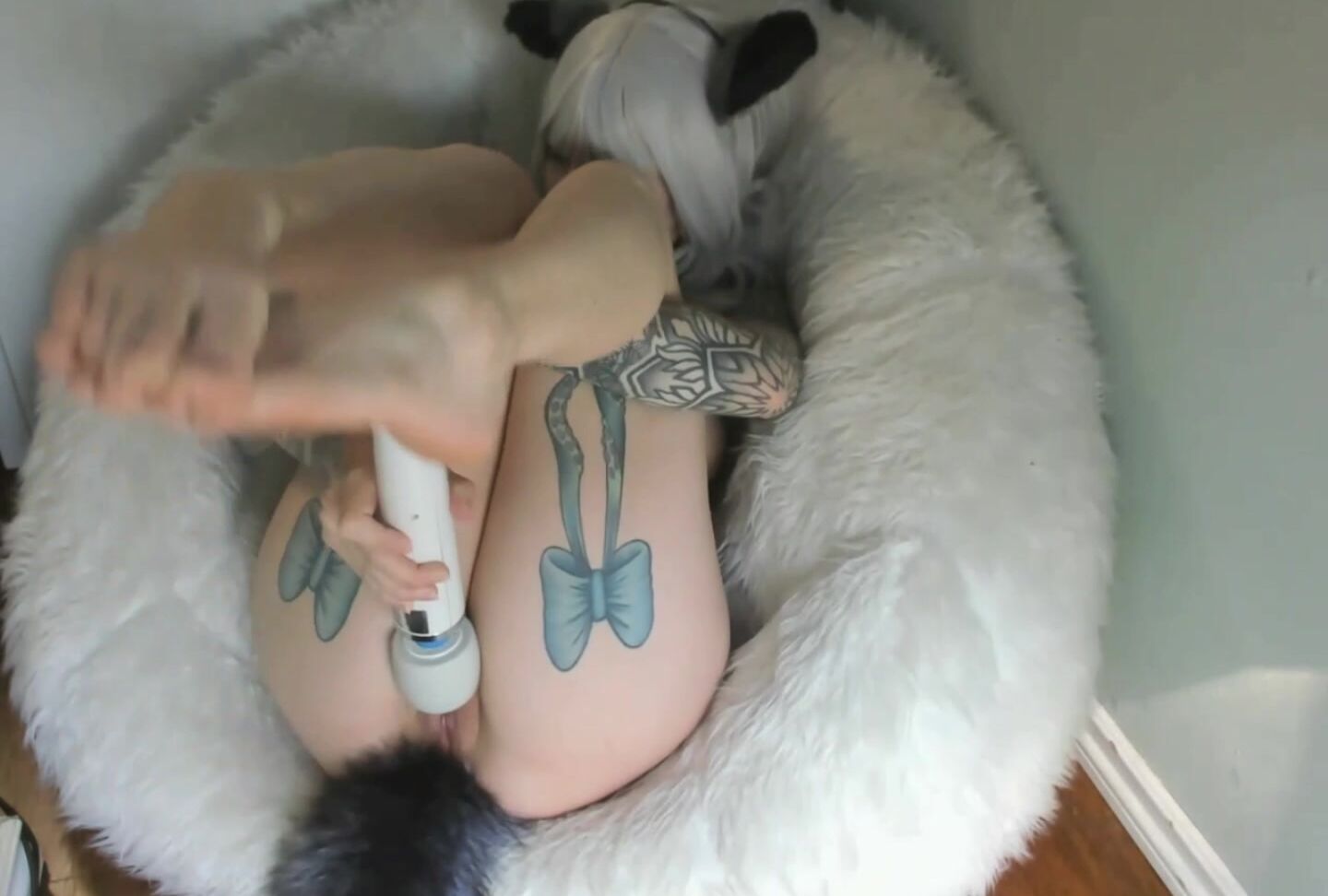 Miss Mao Catgirl Hitatchi Orgasms For Master Manyvids