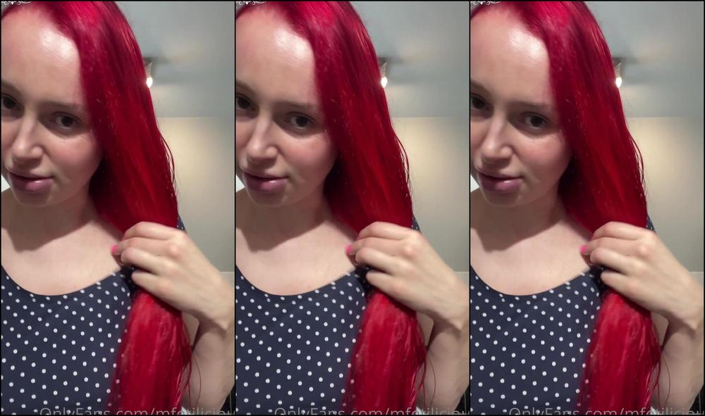 Mfetilicious Just A Regular Day In My Life Today I Dyed My Hair Again I Tried My New Candy Cane A