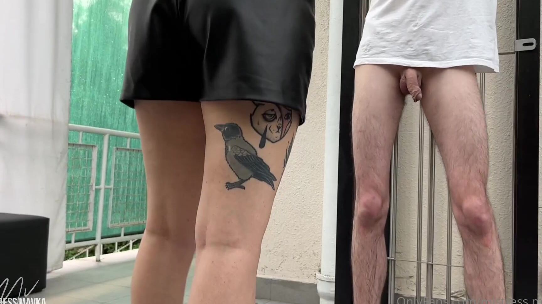 Mistress Mavka I Have To Punish My Perverted Slave For Peeping