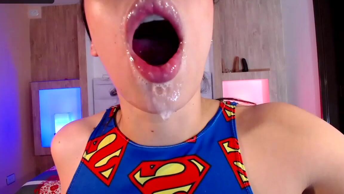 "Melted_Chocolate" deepthroat, dildosucking, licking, orgasms, sloppy Saliva Drenched Desires manyvids