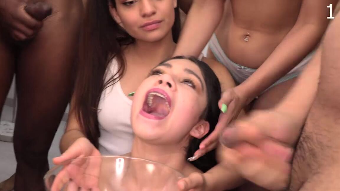 "Giselle Montes | | | |" Brunette, Cum in Mouth, Gangbang, Cum on Face, Big Tits, Facial, Blowjob, Cumshot, Swallow, Deep Throat, Bukkake Giselle Montes SiteRip