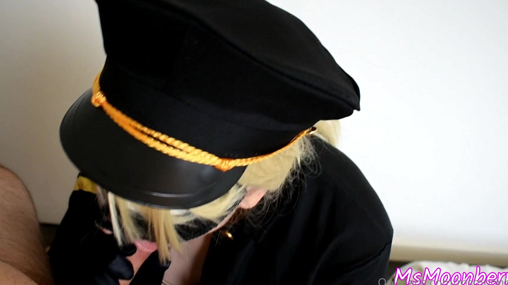 Msmoonberry Great Blowjob By Police Officer Cum In Mouth Tits Out Of Torn Bra Pov