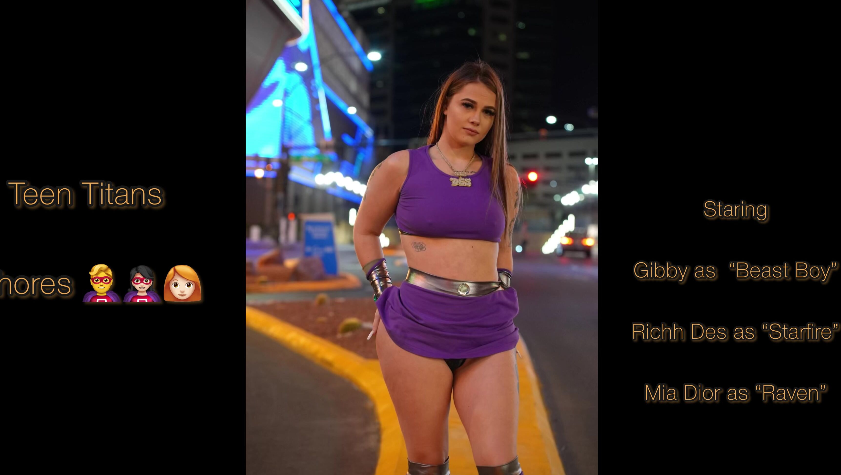 Gibbytheclown Teen Titans Ho W Richh Des Amp Mia Dior