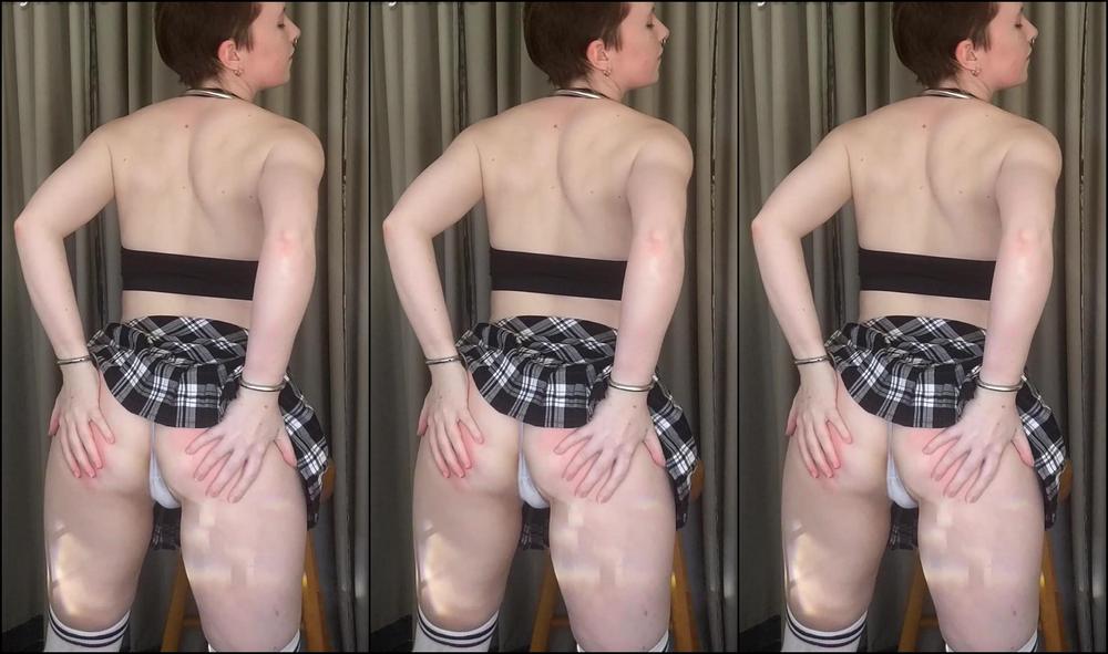 Eryn Rose, Self Spanking, SD Tartan Tease And Selfdiscipline Clips4Sale