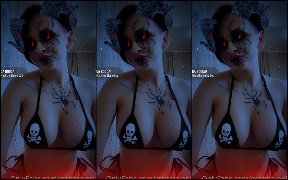 Cristina Only Happy Halloween Ma Boyz Kiss You All