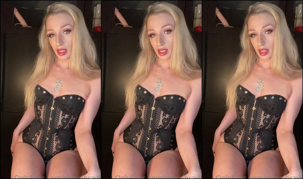 Rubyenraylls Happy Monday Enjoy A Full Length Clip Of Verbal Sph Spit And A Mean Cum Count Down I Ma