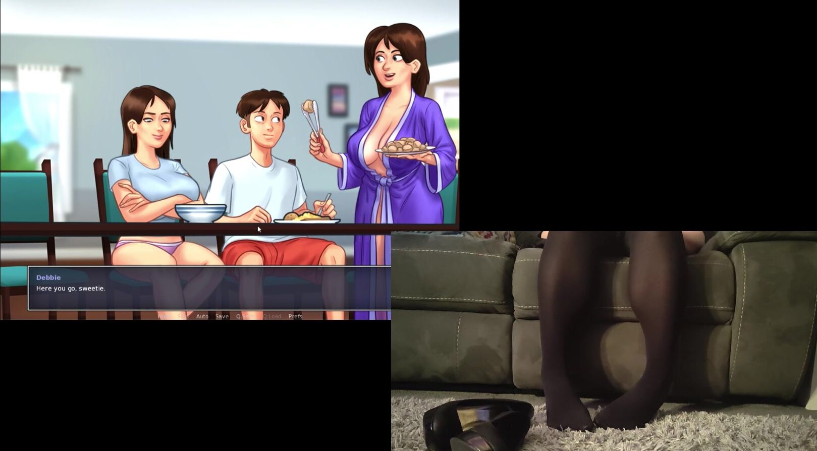 Kayties Feet Summertime Saga Episode Breakfast With Jenny