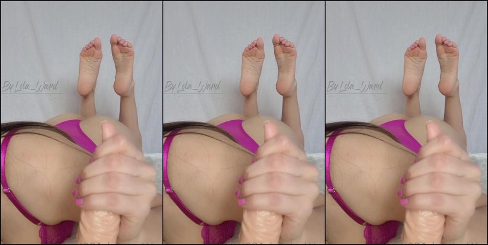 Lola Ward Lola Gives You A Handjob In The Pose You Come Home From A Stressful Day At Work And To