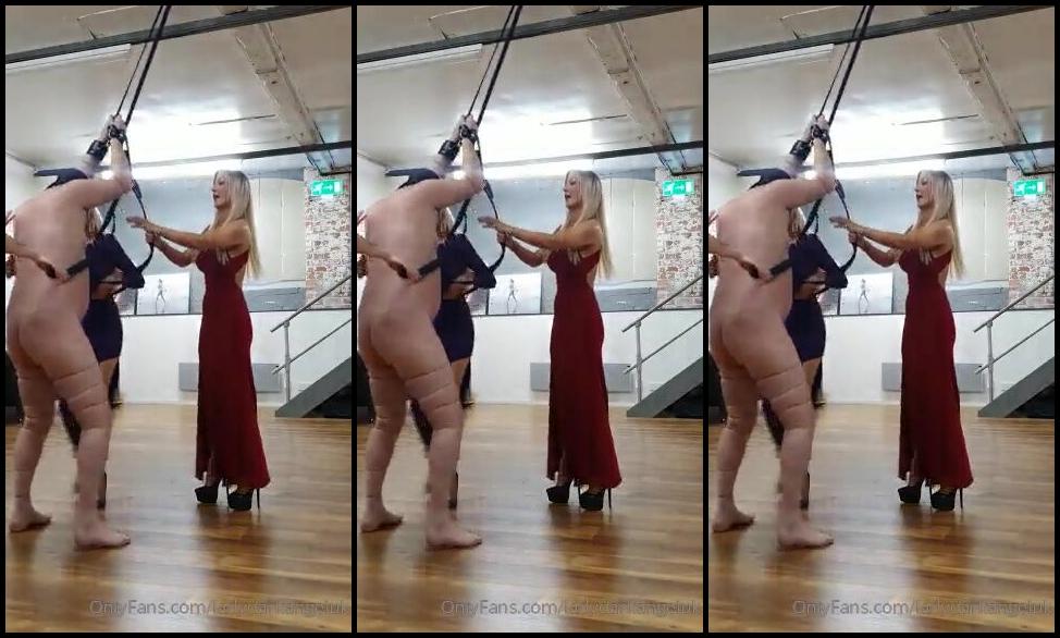 Lady Dark Angel Rubber Band Clip Got Three Clips From Different Angles With This Scene Angle