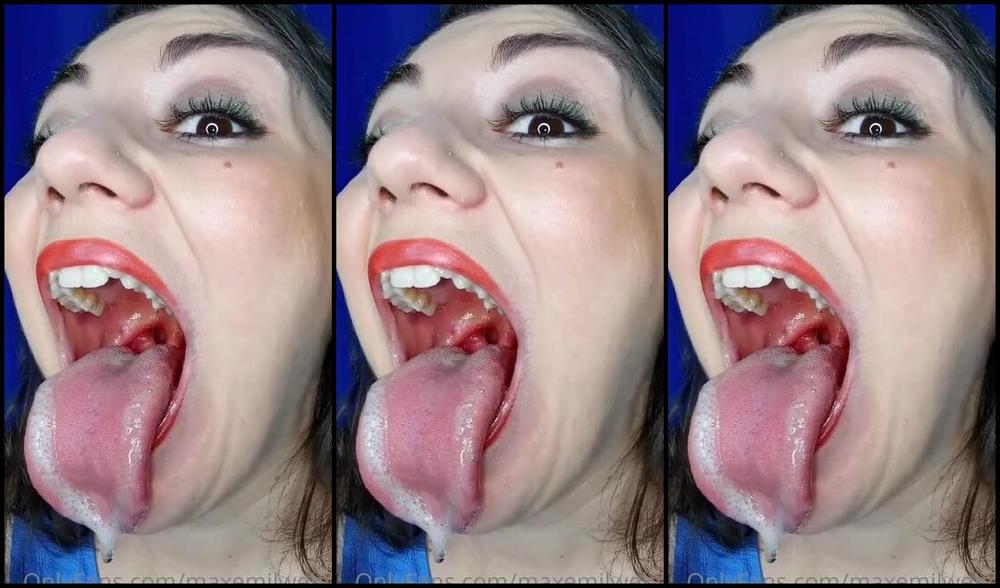 Emily Maxemilweber Nicknamed Maxemilweber 06 08 2023 Onlyfans Video I Hope My Tongue Fetish Subscribers Will Forgive The Delay By Seeing This