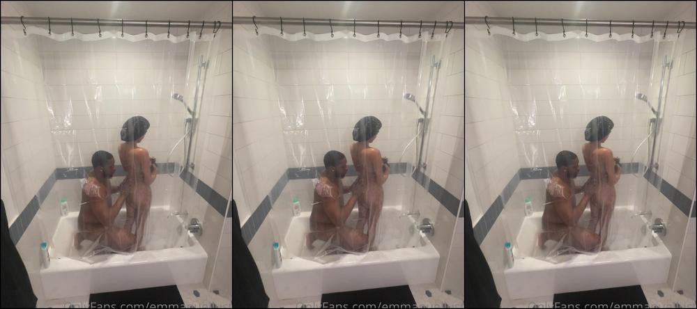 Emmanuellustin Shower After All The Vids We Made Ready For