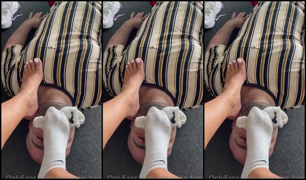 Missrose Heels Onlyfans He Got So Horny After Worshiping And Massaging My Feet Legs And Ass All Day That He Had To Help Hims