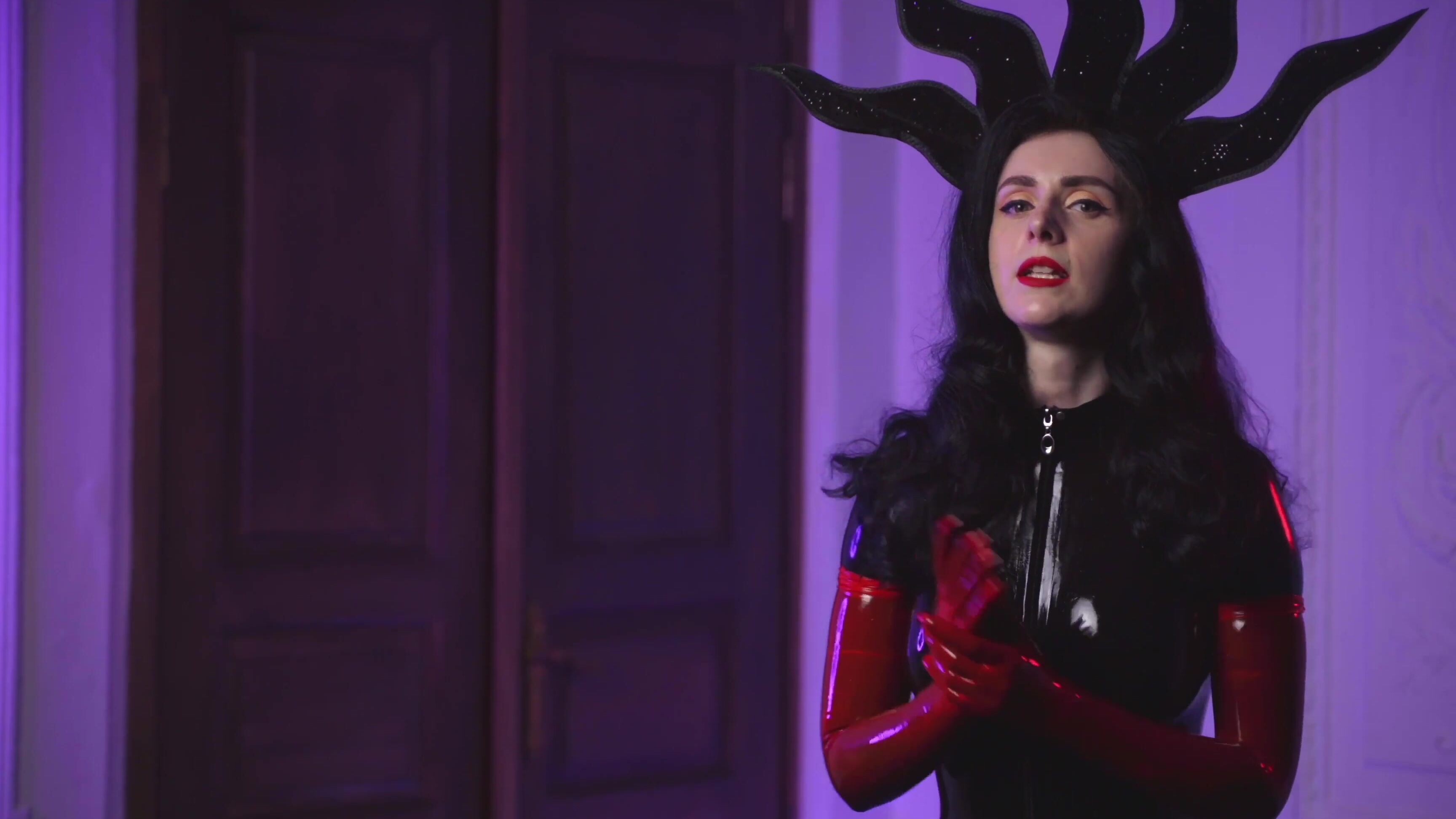 JOI, JOI Games, Jerk Off Instruction, Latex, Liquid Latex very-hot-joi-in-black-latex-catsuit ManyVids