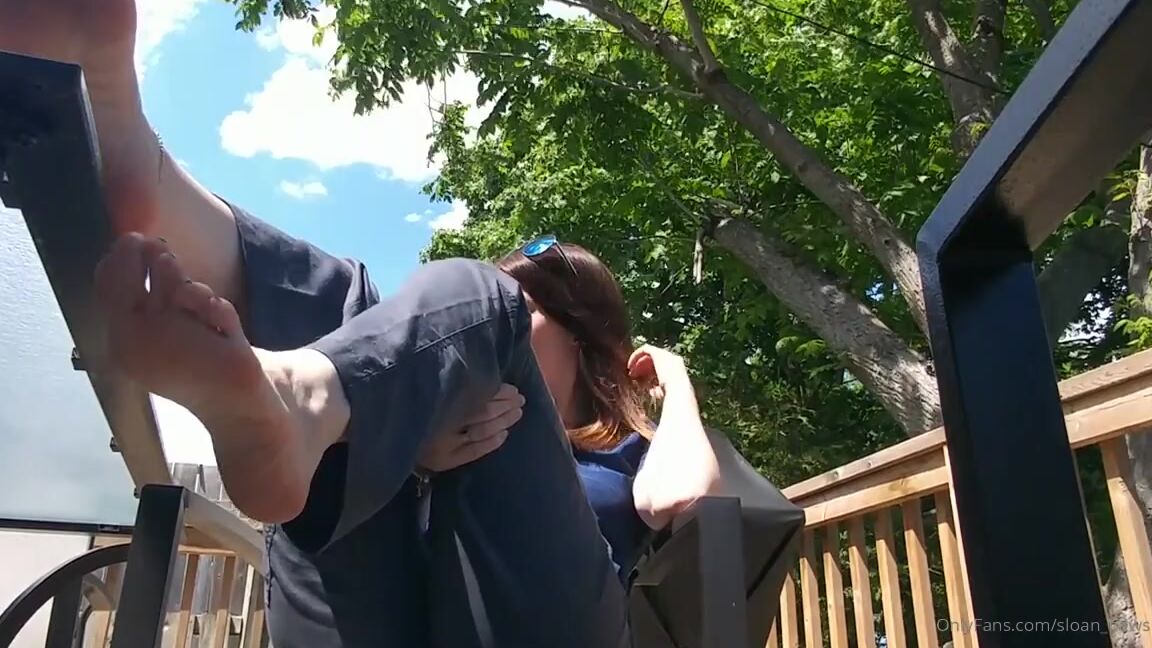 Sloans Paws Nicknamed Sloan Paws 06 28 2019 Onlyfans Video Just Got Home From Work Still In My Scrubs And Fresh Out Of My Socks Amp